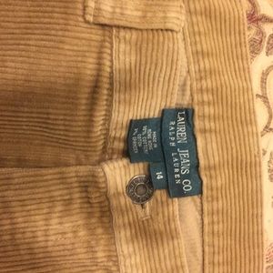 Corduroy pants